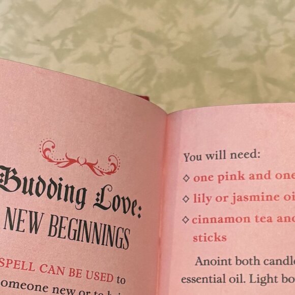 "The Witches' Love Spell Book" Miniature Novelty Book - Picture 2 of 2